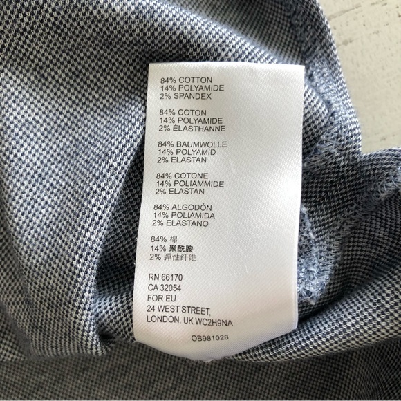 ANTHROPOLOGIE Stretch Jersey Knit Belted Halter Sleeveless Top L Blue Gray - Picture 10 of 12